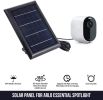 Solar panel with 13ft cable