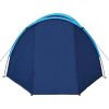 Waterproof Camping Tent 4 Persons Navy Blue/Light Blue