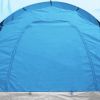 vidaXL Camping Tent 6 Persons Blue and Light Blue