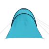 vidaXL Camping Tent 6 Persons Blue and Light Blue