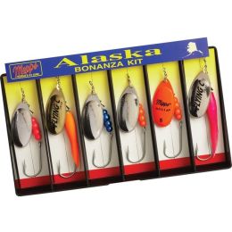 Mepps Alaska Bonanza Kit - Plain Single Hook Lure Assortment