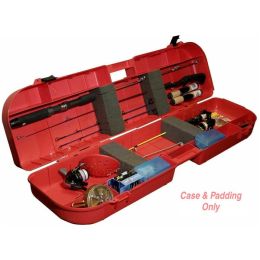 MTM Ice Fishing Rod Box Red