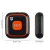 V28 Mini Smart Kids GPS Tracker Two Way Audio Communication Talking Clock SOS Geo-Fence Historical Route Playback Fall Alarm