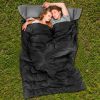 2 Person Waterproof Sleeping Bag with 2 Pillows